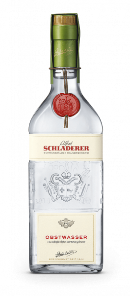 Schladerer Fruit Water Brandy made from pears and apples