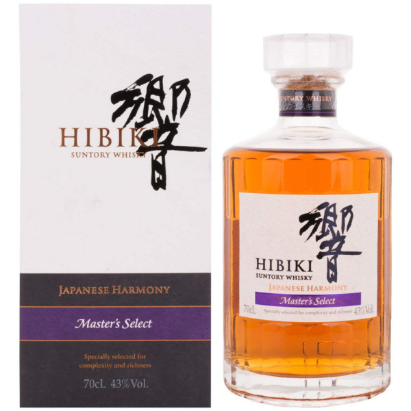 Suntory Hibiki Japanese Harmony Master's Select Whisky 43% Vol. 0,7 l + GB